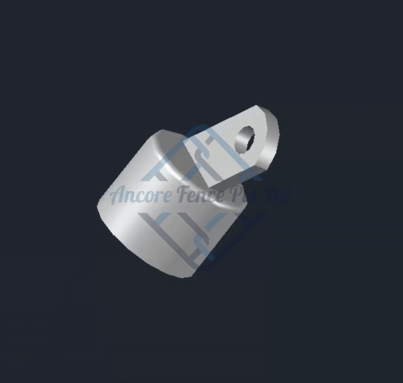 Rail End 1 Hole Offset